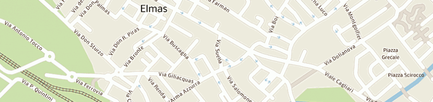 Mappa della impresa disario srl a ELMAS