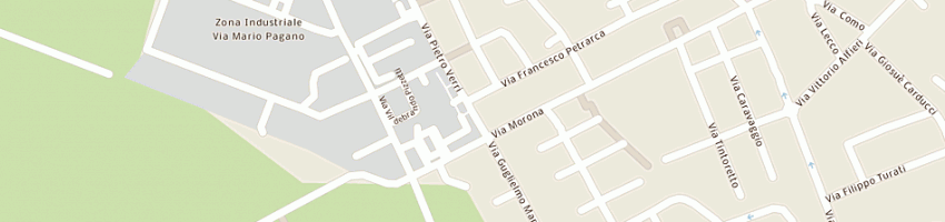 Mappa della impresa edizioni caramba srl a TREZZANO SUL NAVIGLIO