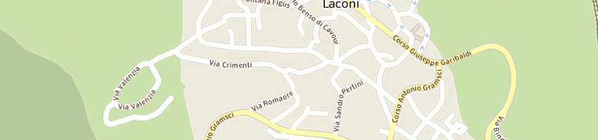Mappa della impresa protezione civile a LACONI