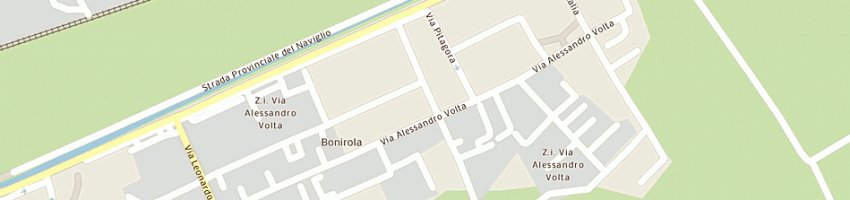 Mappa della impresa bfm srl a GAGGIANO