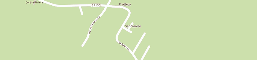 Mappa della impresa biancardi lino a PAVIA