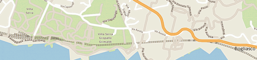 Mappa della impresa demerciari laura a GENOVA