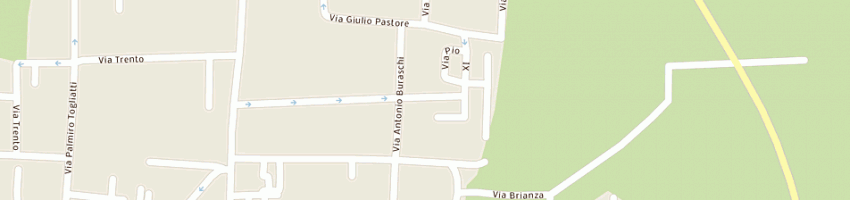Mappa della impresa bar jolly a SARONNO