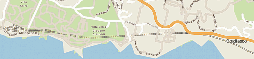 Mappa della impresa le 2 streghe di sabatino anna a GENOVA