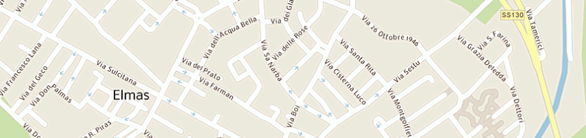 Mappa della impresa lisa (srl) a ELMAS