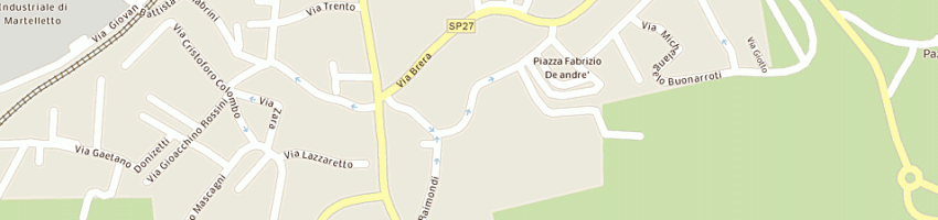 Mappa della impresa poste italiane a FINO MORNASCO