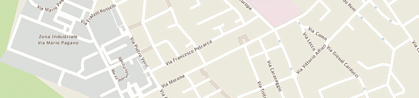 Mappa della impresa pasticceria ranieri a TREZZANO SUL NAVIGLIO
