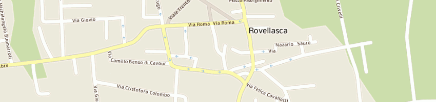 Mappa della impresa cattaneo angelo e gianni a ROVELLASCA
