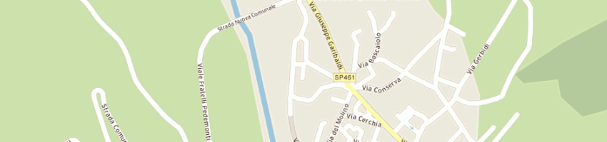 Mappa della impresa comune di godiasco a GODIASCO