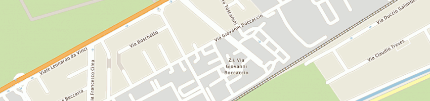 Mappa della impresa r rigamonti sas a MILANO
