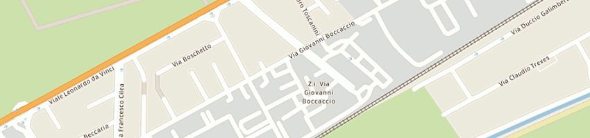 Mappa della impresa caffetteria bar di giannattasio mario a MILANO