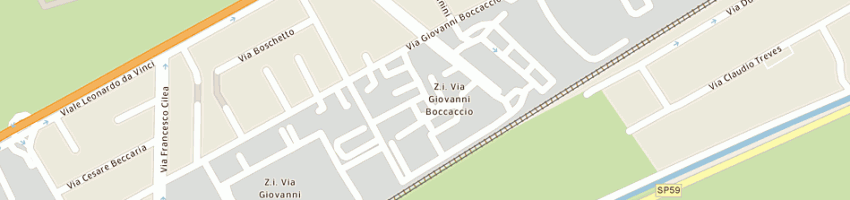 Mappa della impresa cms service di l de giorgi e c (sas) a TREZZANO SUL NAVIGLIO
