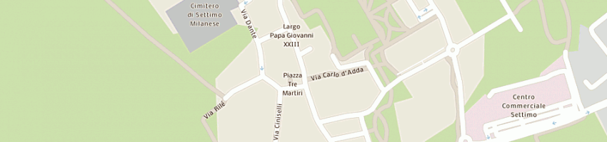 Mappa della impresa progetto moda srl a SETTIMO MILANESE