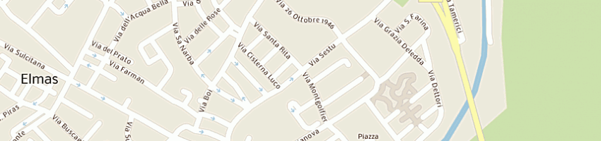 Mappa della impresa pizzeria piccadilly a ELMAS