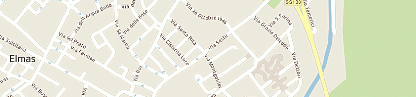 Mappa della impresa municipio di elmas a ELMAS