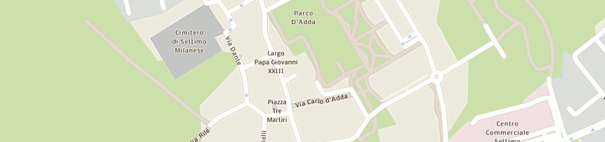 Mappa della impresa tinelli davide a SETTIMO MILANESE