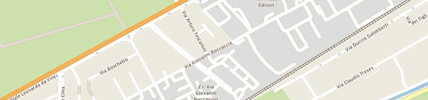 Mappa della impresa videoproiezione adversiting srl a MILANO
