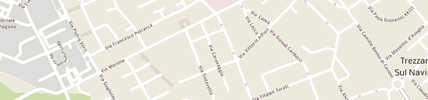Mappa della impresa com di clemente giuseppe a TREZZANO SUL NAVIGLIO