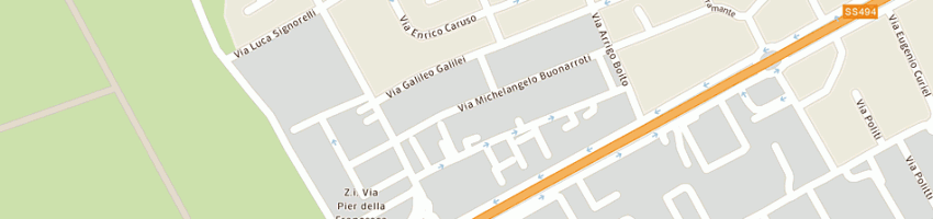 Mappa della impresa nesti antonio a CASCINA