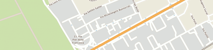 Mappa della impresa sulla strada snc - libreria - caffe' letterario - a MILANO