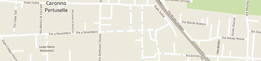 Mappa della impresa petrosino nicola a CARONNO PERTUSELLA