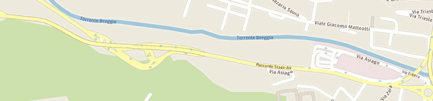 Mappa della impresa uniservices srl a COMO