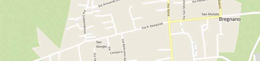 Mappa della impresa edilvolo srl a BREGNANO