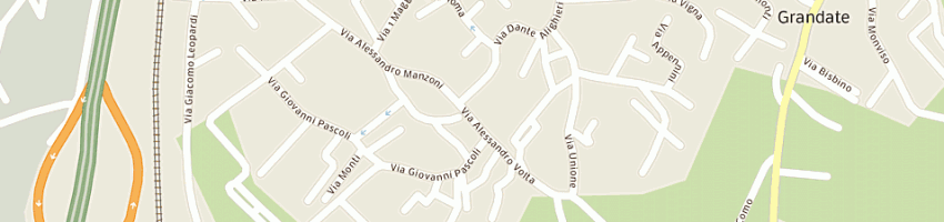 Mappa della impresa dinamica srl a GRANDATE