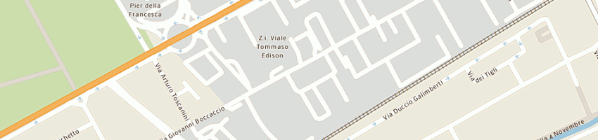 Mappa della impresa navarra sebastiano a TREZZANO SUL NAVIGLIO