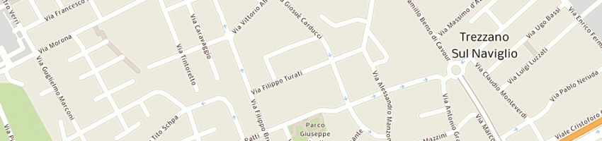 Mappa della impresa elettronica mg a TREZZANO SUL NAVIGLIO