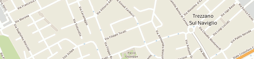 Mappa della impresa gaia sav srl a TREZZANO SUL NAVIGLIO