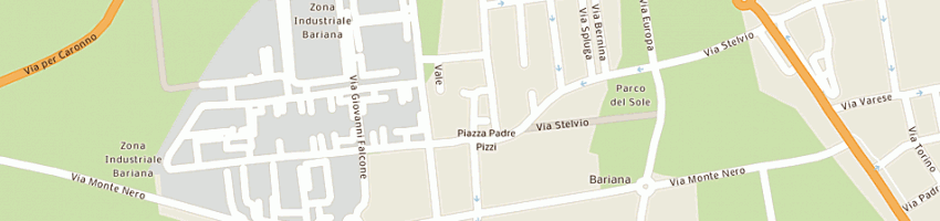 Mappa della impresa omt srl a LAINATE
