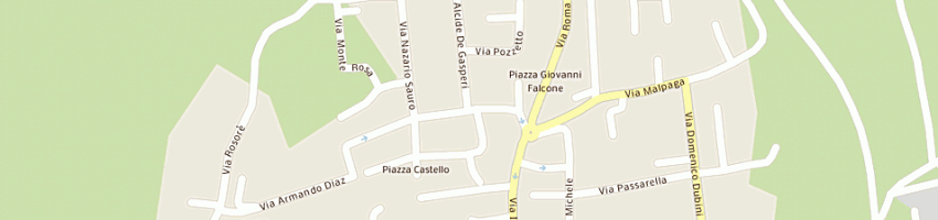 Mappa della impresa cooperativa di consumo a BREGNANO