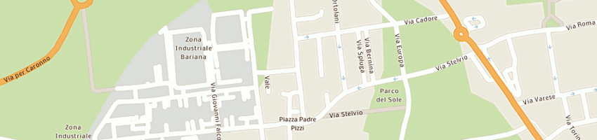 Mappa della impresa tuzza leonzio-valentino e spazian lia a GARBAGNATE MILANESE