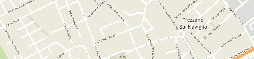 Mappa della impresa cislaghi autoricambi trezzano srl a TREZZANO SUL NAVIGLIO