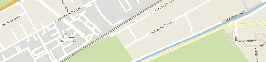Mappa della impresa unisac srl a TREZZANO SUL NAVIGLIO