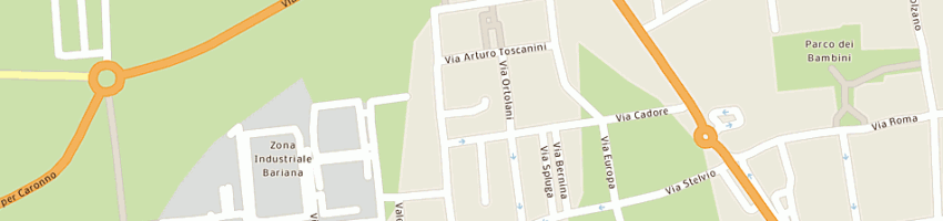 Mappa della impresa volpi ambrogio a GARBAGNATE MILANESE