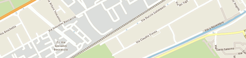 Mappa della impresa euro- verniciatura 2000 srl a TREZZANO SUL NAVIGLIO
