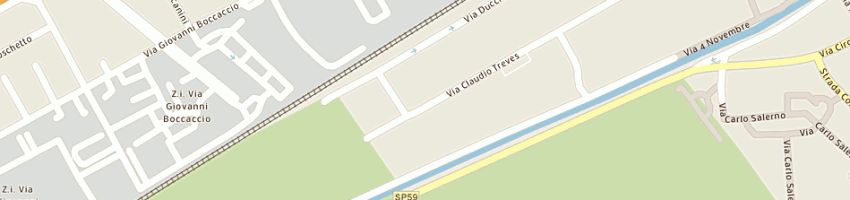 Mappa della impresa cami srl a TREZZANO SUL NAVIGLIO