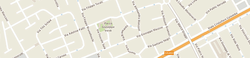 Mappa della impresa mixal snc di soncin laura e soci a MILANO