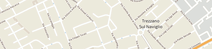 Mappa della impresa bellezza e  benessere snc di gemelle pelo e a TREZZANO SUL NAVIGLIO