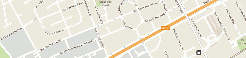 Mappa della impresa chiesa alberto a TREZZANO SUL NAVIGLIO