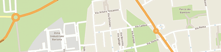 Mappa della impresa lanza giuseppe a GARBAGNATE MILANESE
