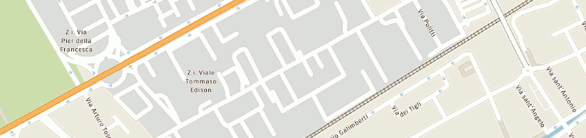 Mappa della impresa tecnomilano snc di ranieri nicola e c a TREZZANO SUL NAVIGLIO