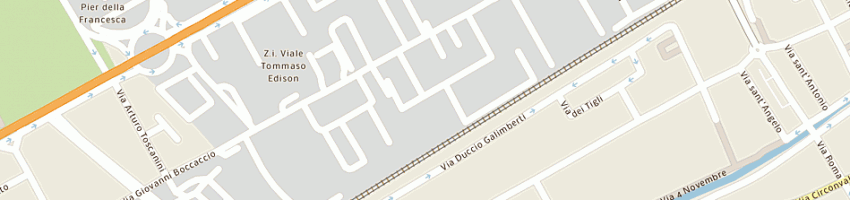 Mappa della impresa calteam srl a TREZZANO SUL NAVIGLIO