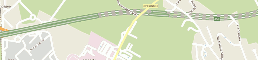 Mappa della impresa ristorante arcade - snc di vezzoli bruna e c a GRANDATE