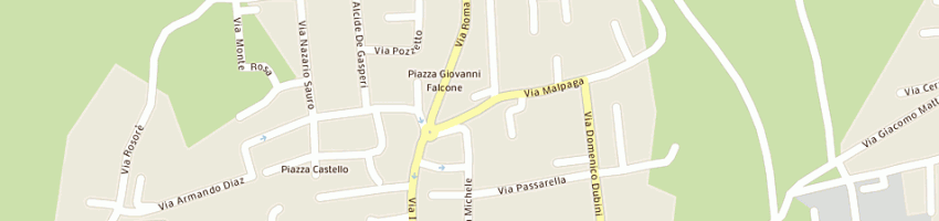 Mappa della impresa banfi daniele a BREGNANO