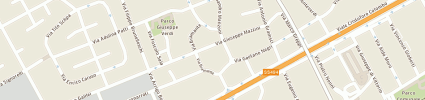 Mappa della impresa di bari serafino a TREZZANO SUL NAVIGLIO