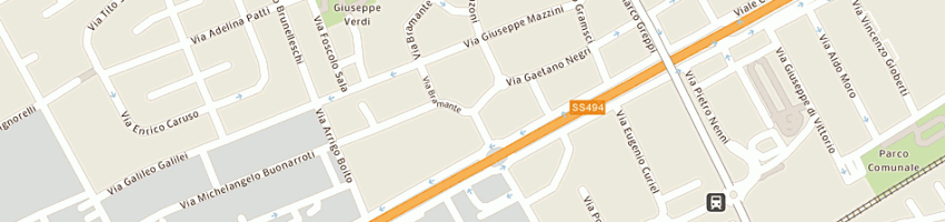 Mappa della impresa giorni radiosi sas di bucchia patrizia e c a TREZZANO SUL NAVIGLIO