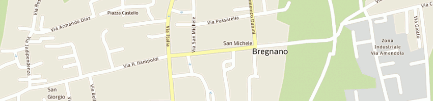 Mappa della impresa zilio (sas) a BREGNANO